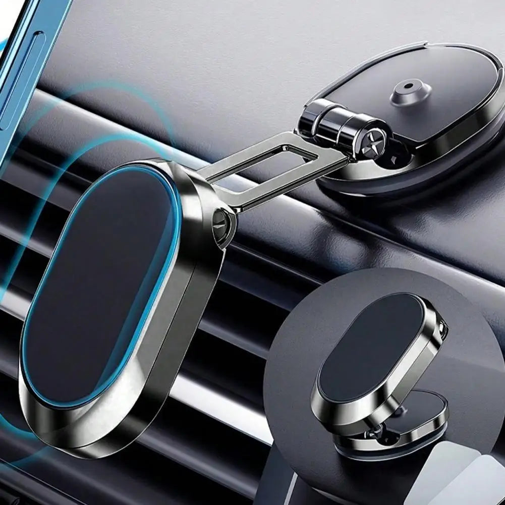 Car Phone Magnetic Stand  1080° Rotating Foldable Universal Multi-Scenario Strong Magnetic Car Phone Holder Car Accessories