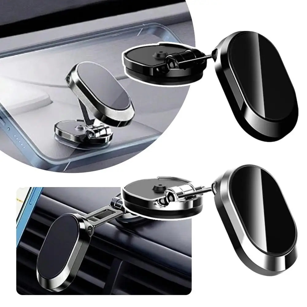 Car Phone Magnetic Stand  1080° Rotating Foldable Universal Multi-Scenario Strong Magnetic Car Phone Holder Car Accessories