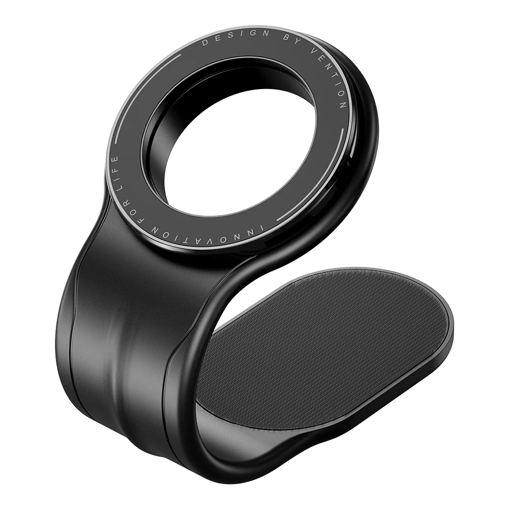 Vention Magnetic Car Phone Holder 15W Wireless Charger Bendable Car Phone Mount for iPhone 12-17 Stand Dashboard Center Console