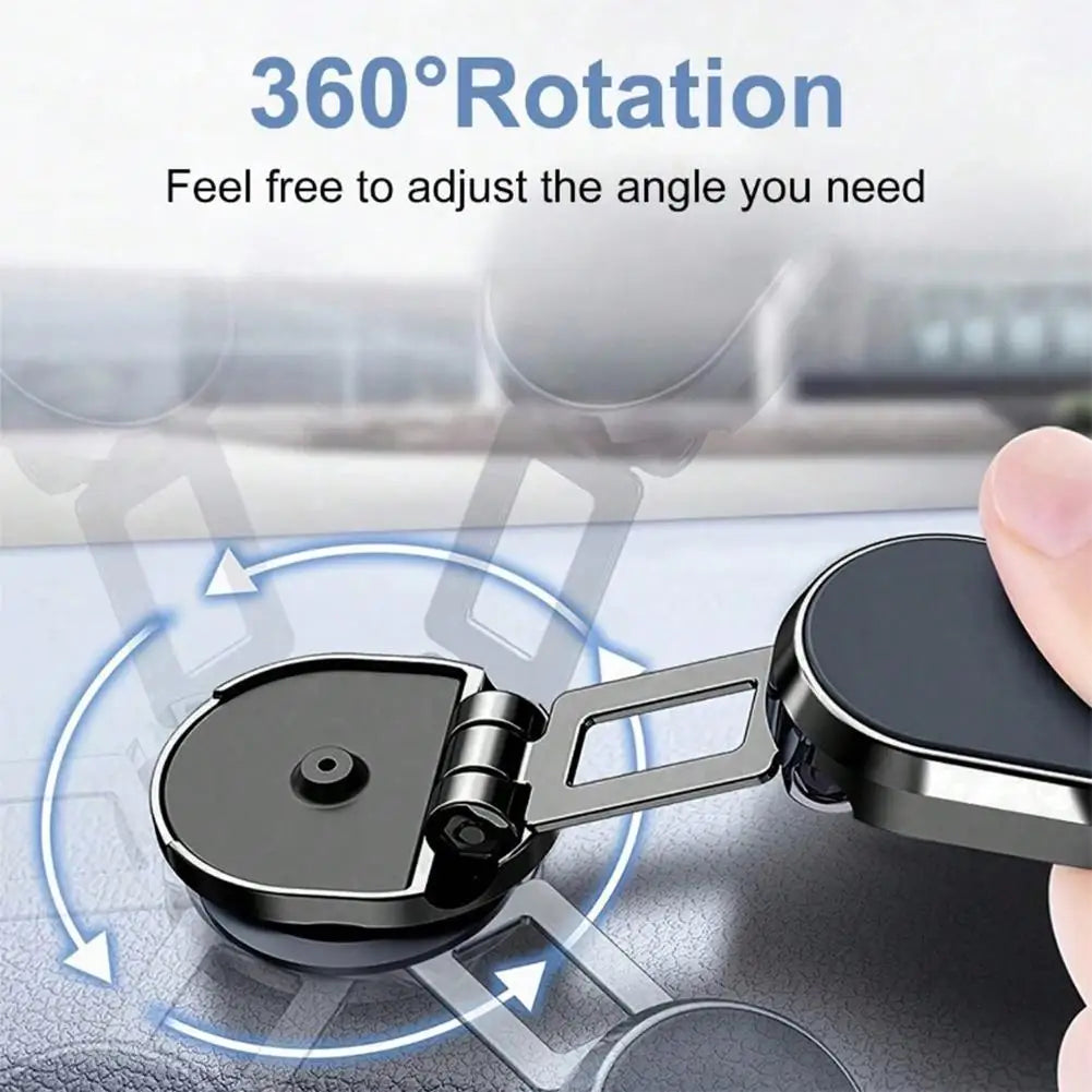 Car Phone Magnetic Stand  1080° Rotating Foldable Universal Multi-Scenario Strong Magnetic Car Phone Holder Car Accessories